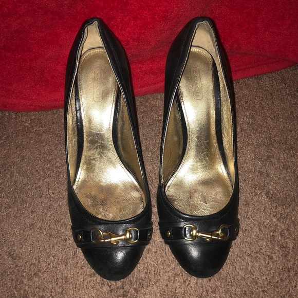 Coach Shoes - Coach Heels Size 9.5
